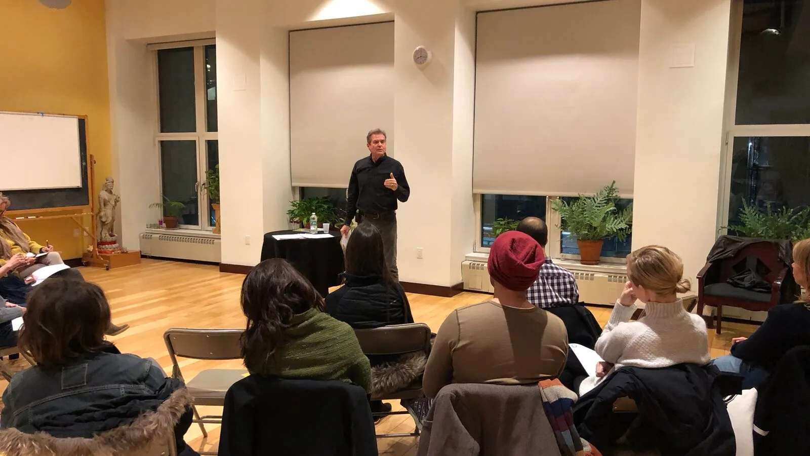 Live Paradox Process workshop audience in New York City